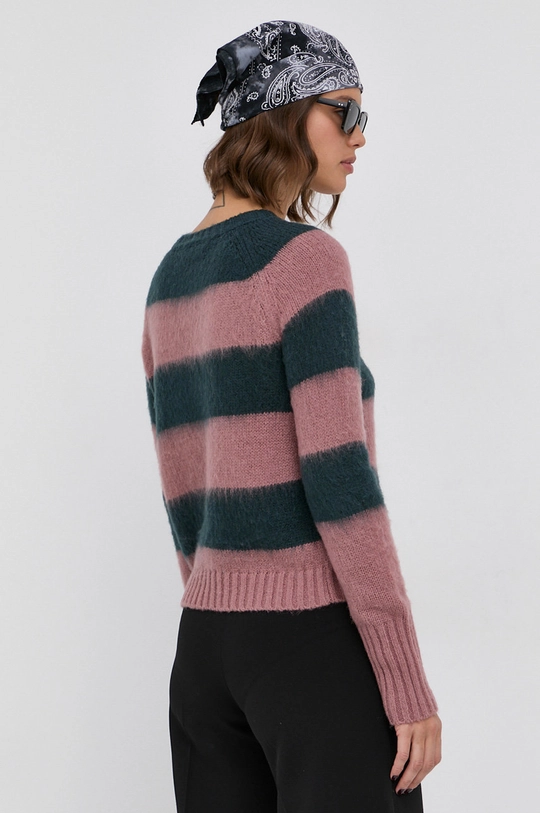 AllSaints Sweter z wełną LOU JUMPER 37 % Akryl, 33 % Poliamid, 30 % Wełna