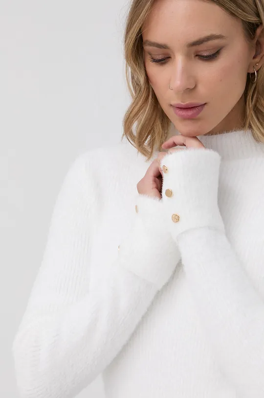 fehér Morgan pulóver