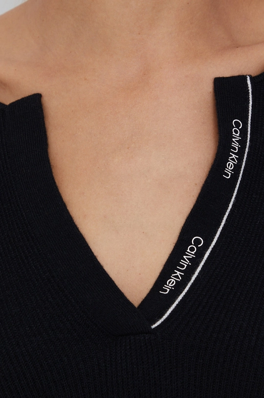 Calvin Klein Sweter z domieszką wełny Damski