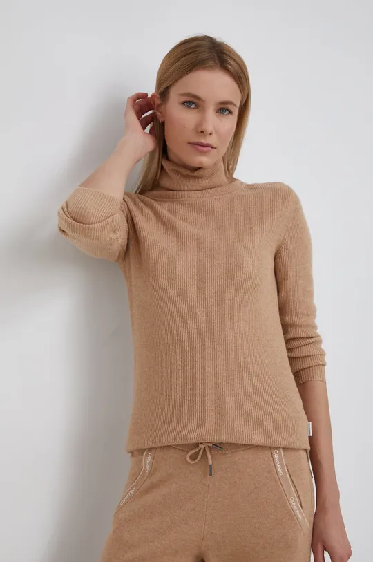 Calvin Klein Sweter z domieszką wełny 40 % Poliamid, 40 % Wiskoza, 20 % Wełna