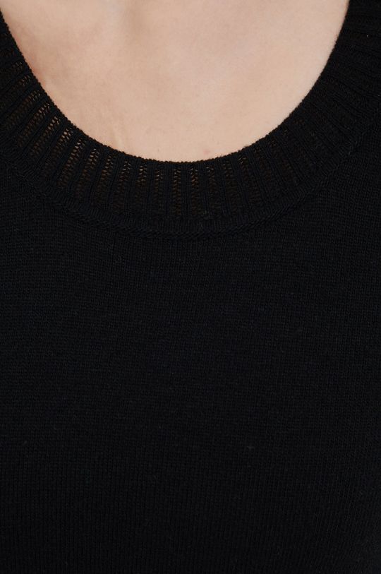 Sisley Sweter z domieszką wełny Damski