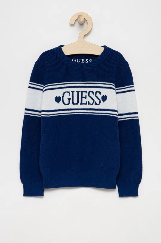 темно-синій Дитячий светр Guess Для дівчаток