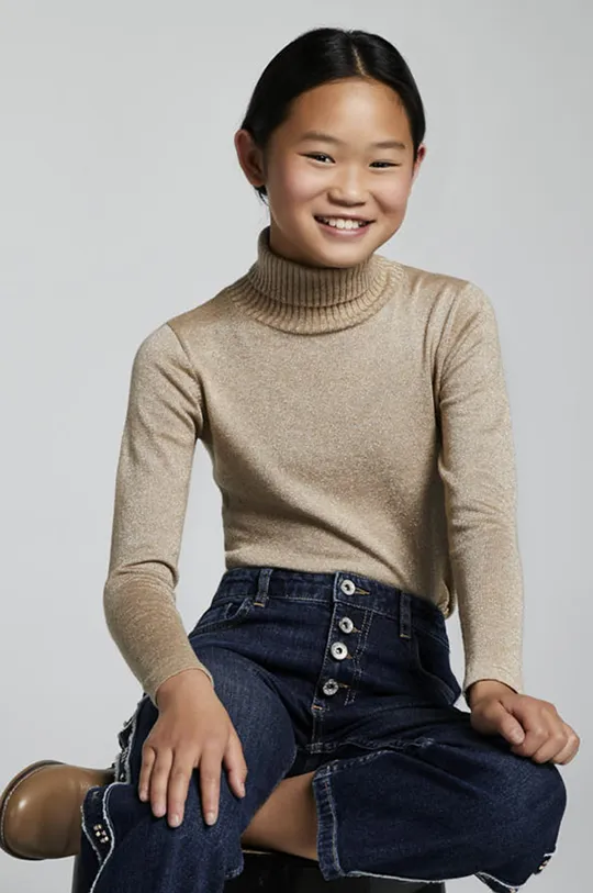 коричневый Детский свитер Mayoral Для девочек