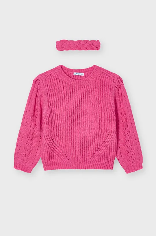 ροζ Παιδικό πουλόβερ Mayoral Για κορίτσια
