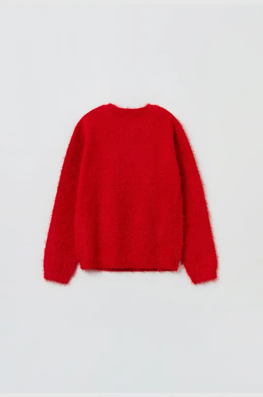 OVS Sweter dziecięcy czerwony