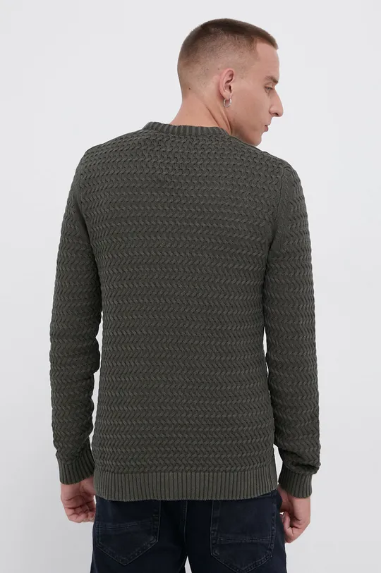 zelená Bavlnený sveter Only & Sons