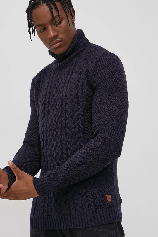 granatowy Jack & Jones Sweter