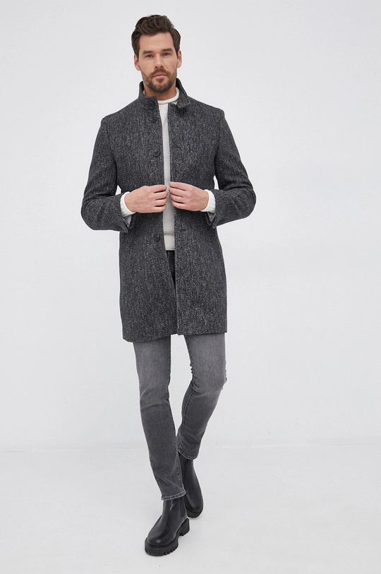 Selected Homme Sweter beżowy