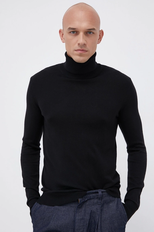 czarny Produkt by Jack & Jones Sweter Męski