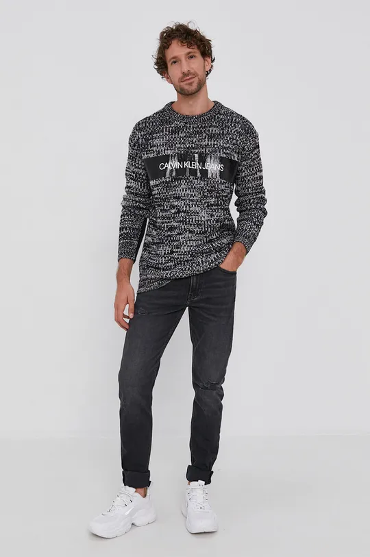 Calvin Klein Jeans Sweter J30J317119.4890 czarny