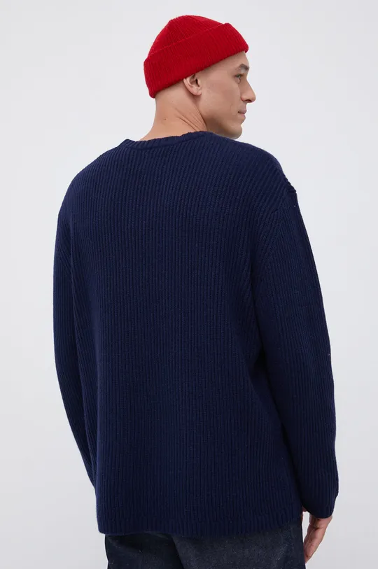Levi's Sweter wełniany A0708.0000 20 % Poliamid, 80 % Wełna