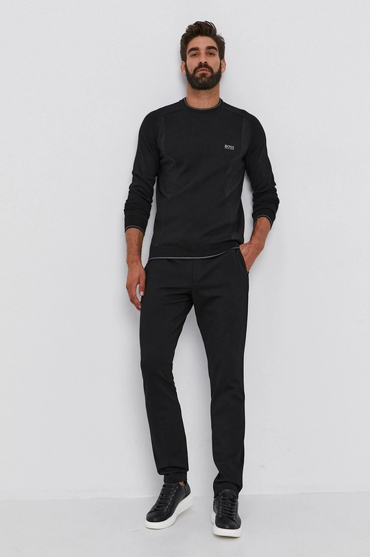 Boss Sweter Athleisure 50452343 czarny