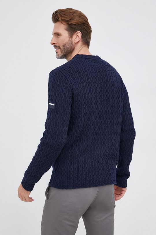 Pepe Jeans Sweter z domieszką wełny 30 % Akryl, 30 % Nylon, 40 % Wełna