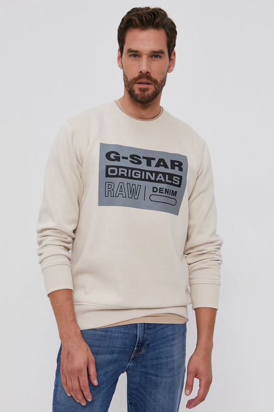 béžová Mikina G-Star Raw Pánsky