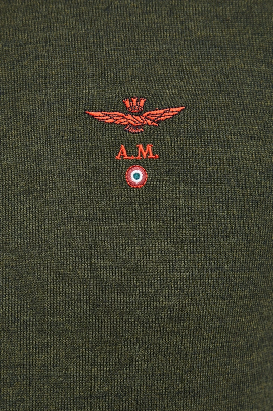 Aeronautica Militare Sweter wełniany Męski