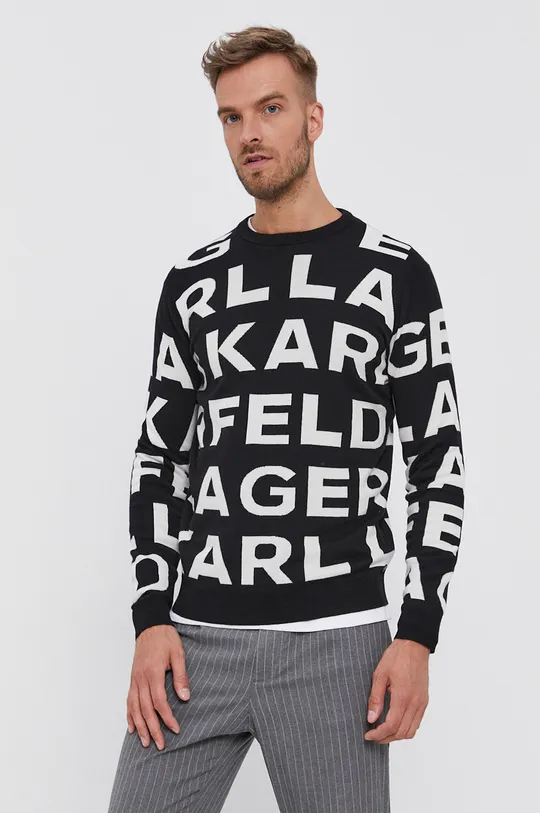 μαύρο Πουλόβερ Karl Lagerfeld
