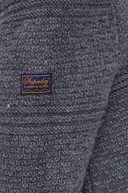 Superdry Sweter z domieszką wełny