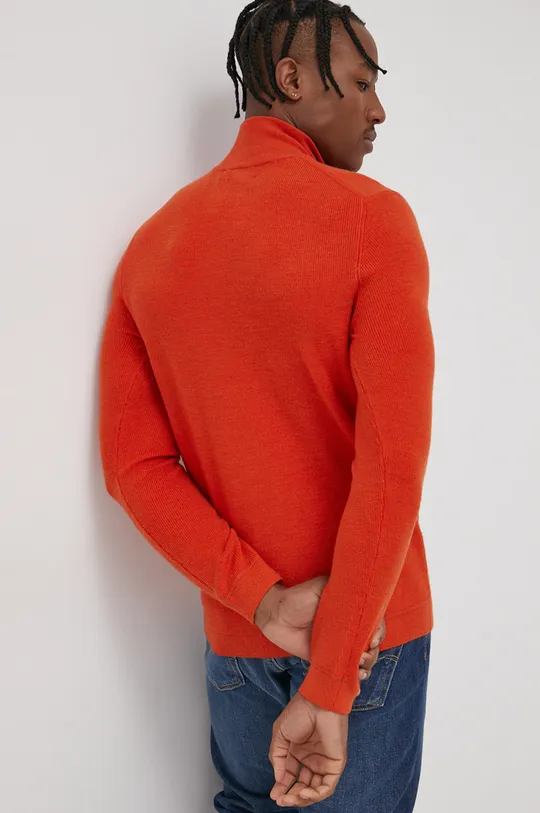 Superdry Sweter wełniany Materiał zasadniczy: 34 % Nylon, 66 % Wełna merynosów