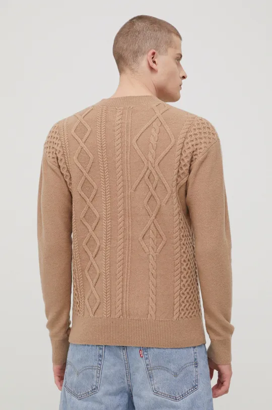 Superdry pulover iz volne  35% Najlon, 65% Volna