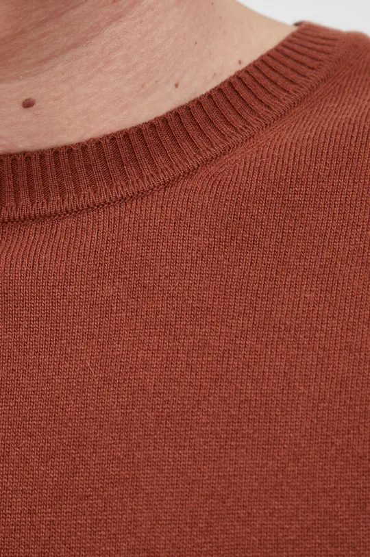 Sisley - Sweter z domieszką wełny Męski
