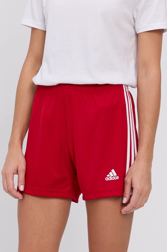 czerwony adidas Performance Szorty GN5783 Damski