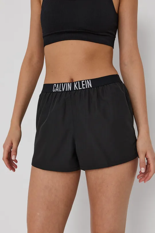 čierna Šortky Calvin Klein Dámsky