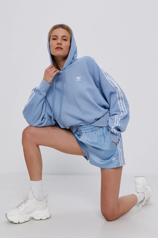 Шорти adidas Originals блакитний