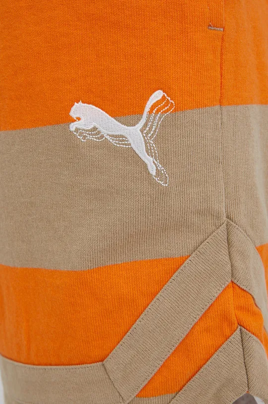 oranžna Kratke hlače Puma Title Nine