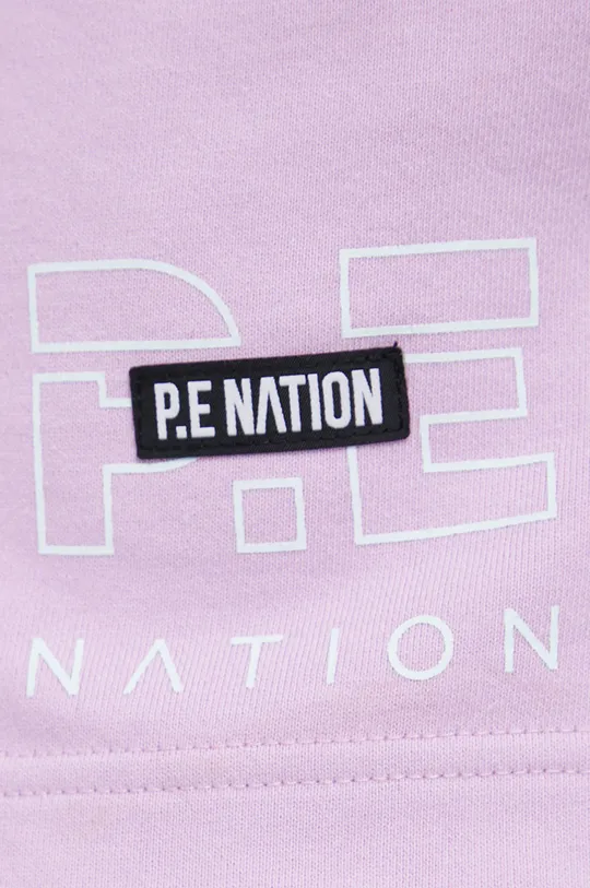 фіолетовий Бавовняні шорти P.E Nation