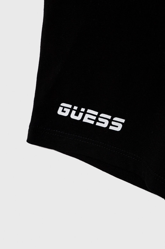 чёрный Детские шорты Guess