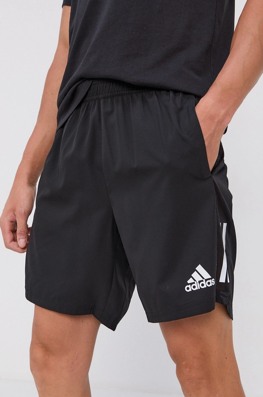 czarny adidas Performance Szorty FS9807 Męski