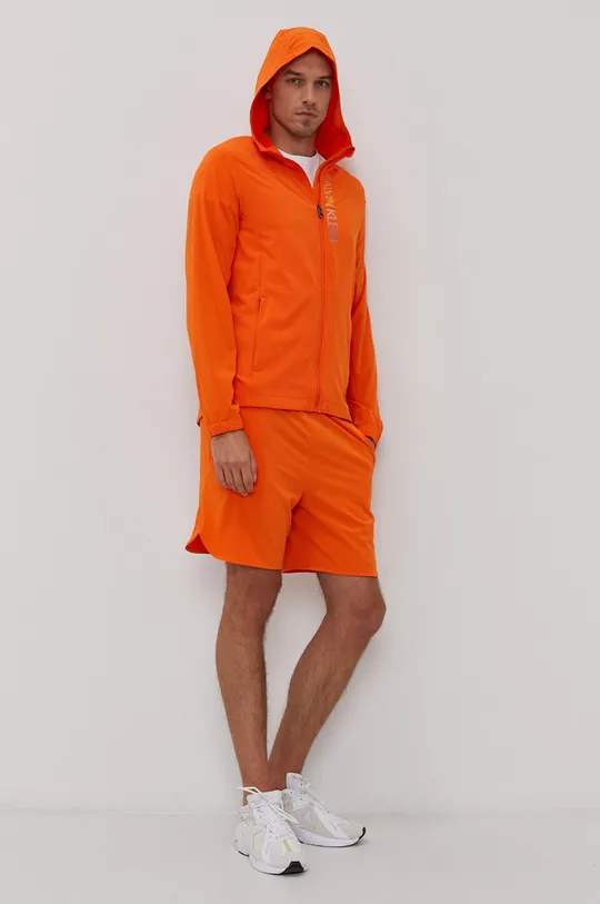 Calvin Klein Performance Szorty pomarańczowy