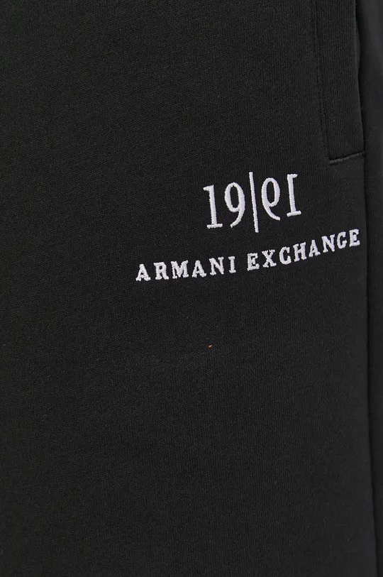 чёрный Шорты Armani Exchange