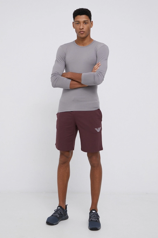 bordo Kratke hlače Emporio Armani Underwear Muški