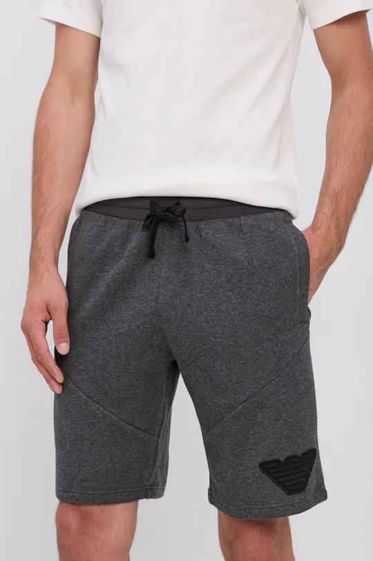 sivá Šortky Emporio Armani Underwear Pánsky