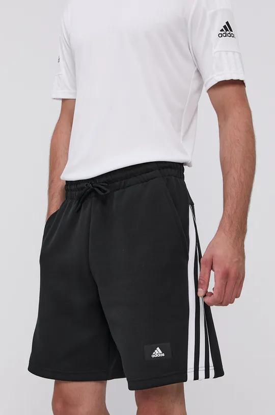 crna Kratke hlače adidas Performance Muški