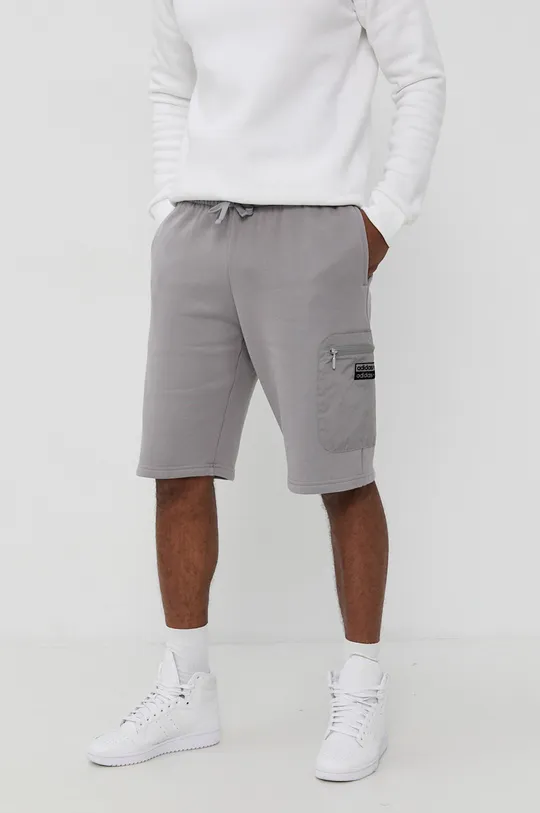 siva Kratke hlače adidas Originals Muški