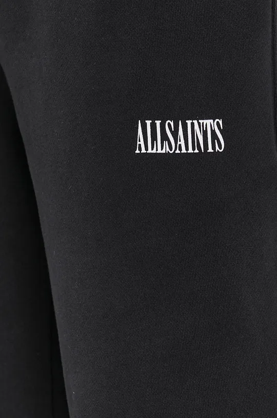 czarny AllSaints Szorty STATE SWEATSHORTS