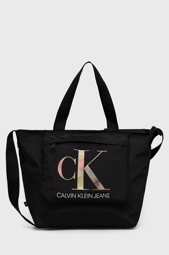 czarny Calvin Klein Jeans Torebka K60K608394.4890 Damski