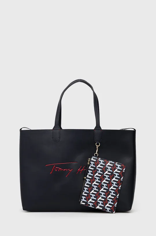 granatowy Tommy Hilfiger Torebka Damski