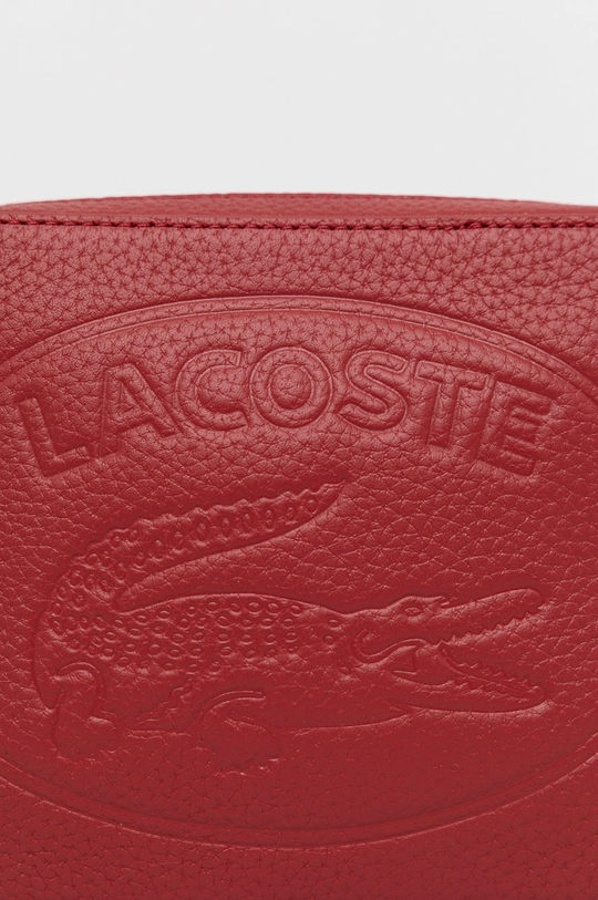 Lacoste Torebka skórzana NF3391NL różowy