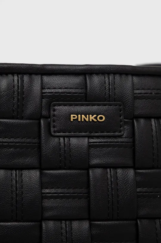 Шкіряна сумочка Pinko чорний