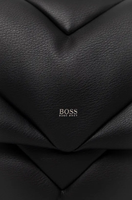 Boss Torebka skórzana 50459571 czarny