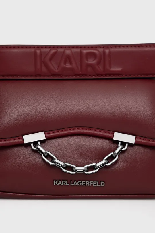 Kožená kabelka Karl Lagerfeld  100% Prírodná koža