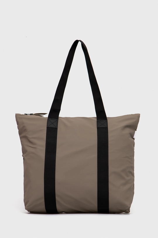 beżowy Rains Torebka 1225 Tote Bag Rush Damski