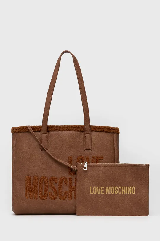 hnedá Love Moschino - Kabelka Dámsky