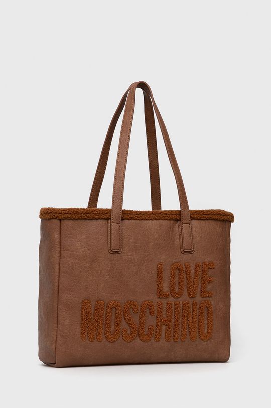 Love Moschino - Torebka brudny brązowy
