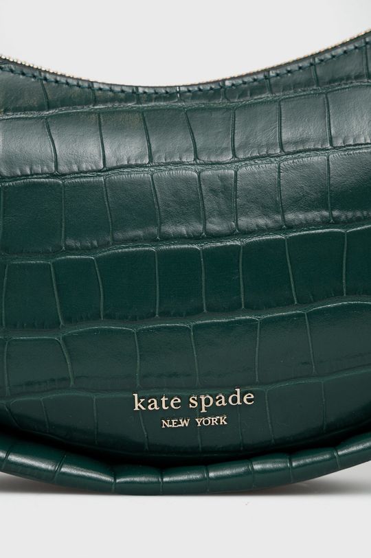 tmavě zelená Kožená kabelka Kate Spade