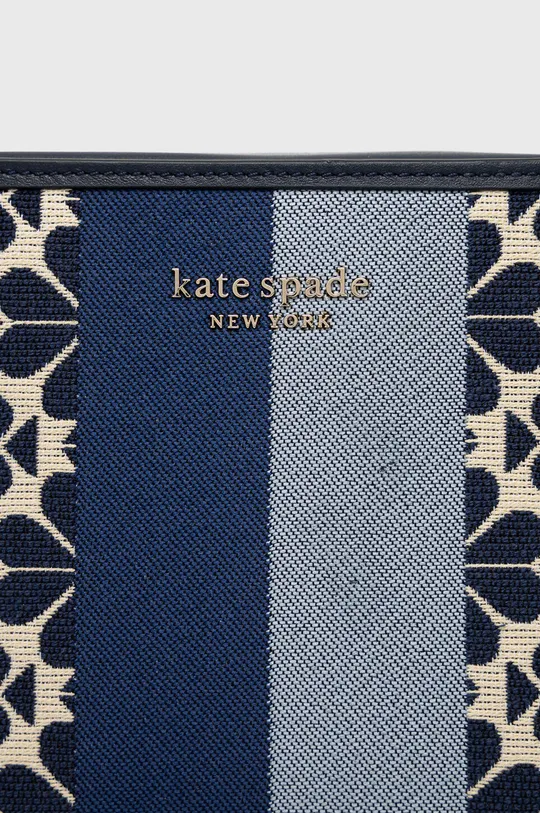 modrá Kožená kabelka Kate Spade
