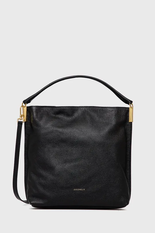 μαύρο Δερμάτινη τσάντα Coccinelle Γυναικεία